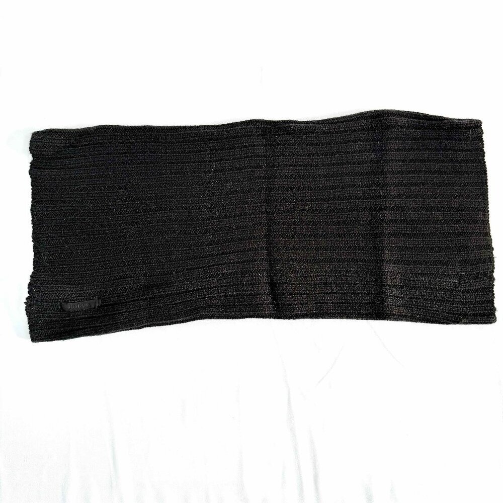 Rogue Wool Blend Black Knit Neck Warmer (Men's)
